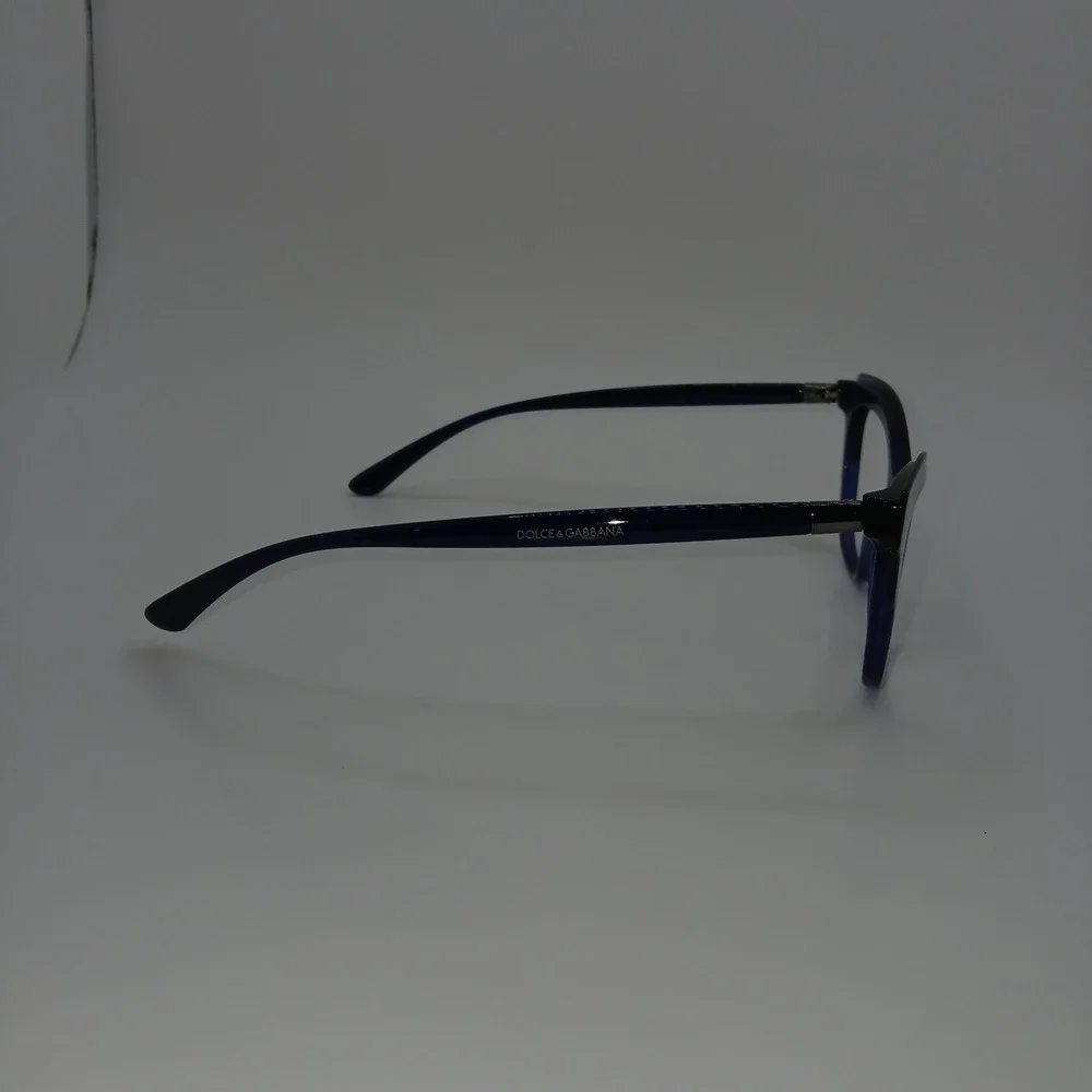 Dolce&Gabbana DG3313 Womens Eyeglasses Frame Blue Black Full Rim 50-17-140 mm